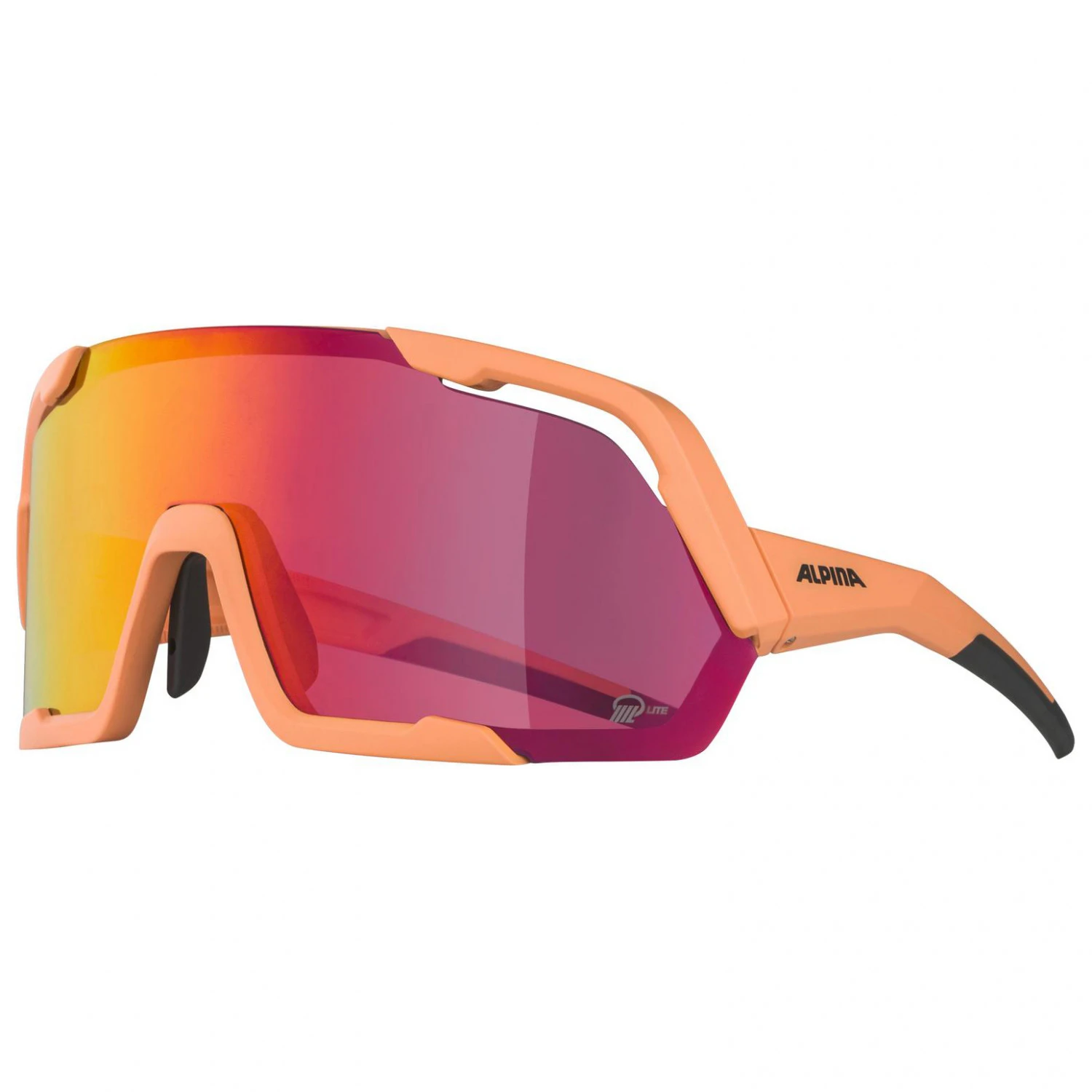 Alpina Rocket Q-Lite Mirror Cat. 2 - Fahrradbrille – Bild 2