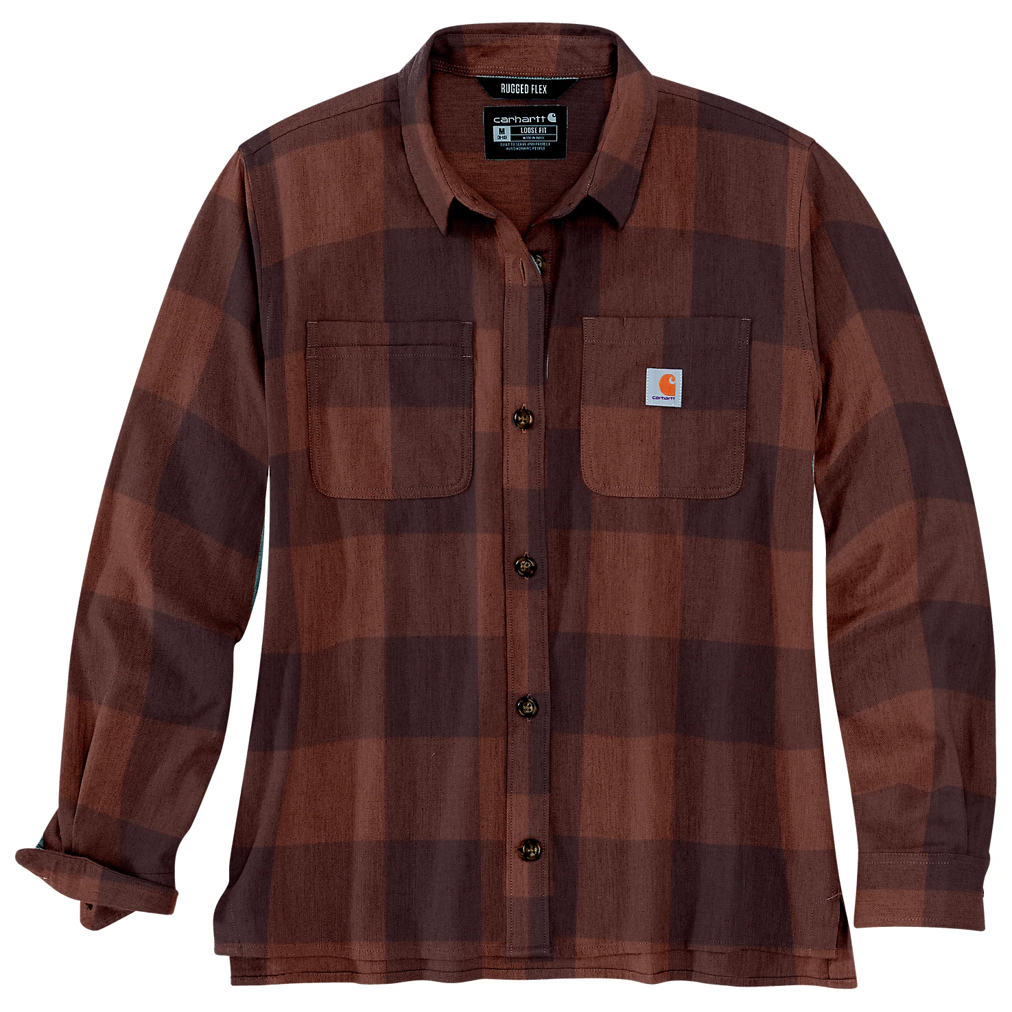Carhartt Women's Midweight Flannel L/S Plaid Shirt - Hemd – Bild 3