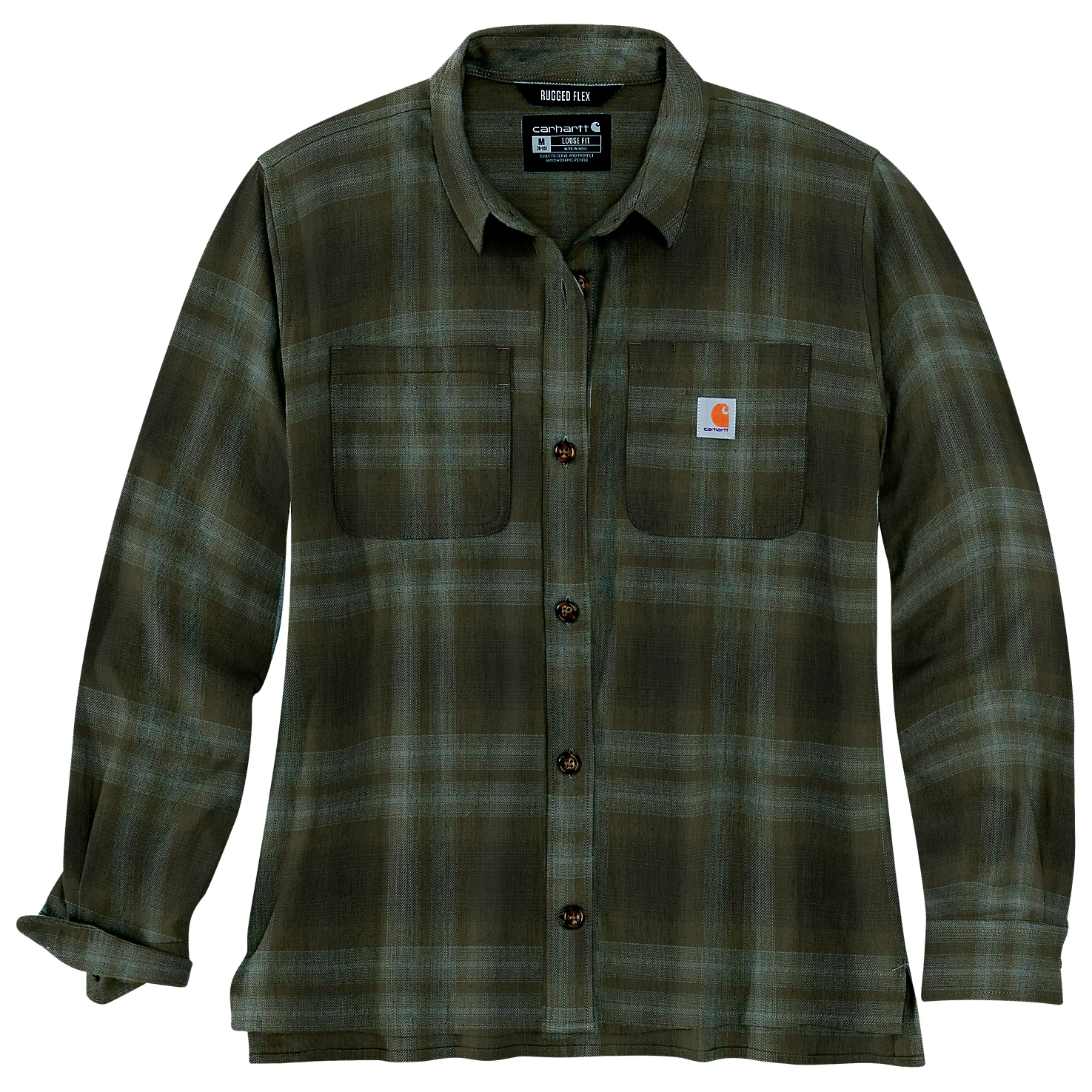 Carhartt Women's Midweight Flannel L/S Plaid Shirt - Hemd – Bild 4