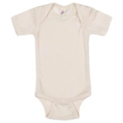 Engel Baby-Body S/S - Merinounterwäsche