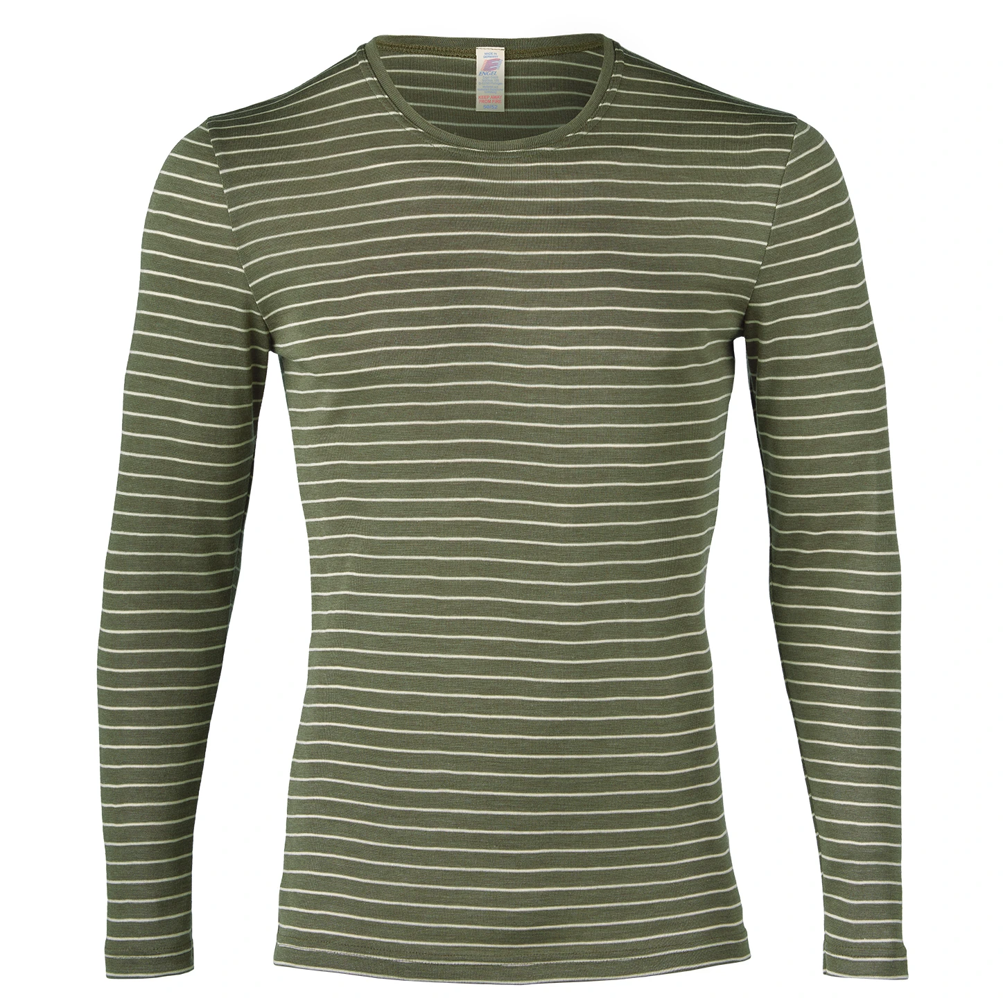 Engel Striped L/S Shirt - Merinounterwäsche – Bild 2