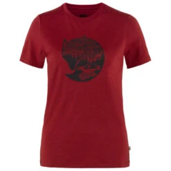 FJÄLLRÄVEN Women's Abisko Wool Fox S/S - Merinoshirt