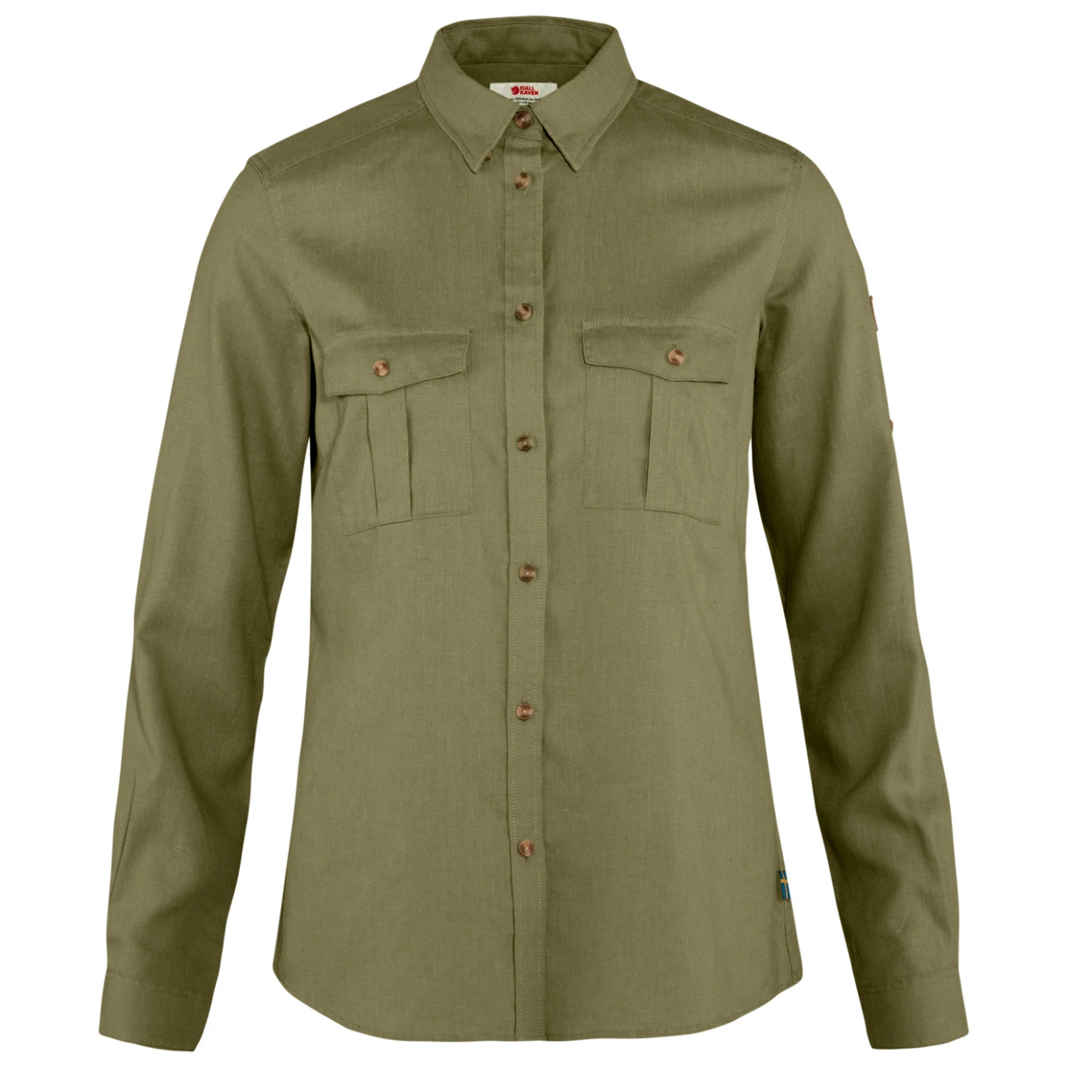 FJÄLLRÄVEN Women's Övik Travel Shirt L/S - Bluse – Bild 7