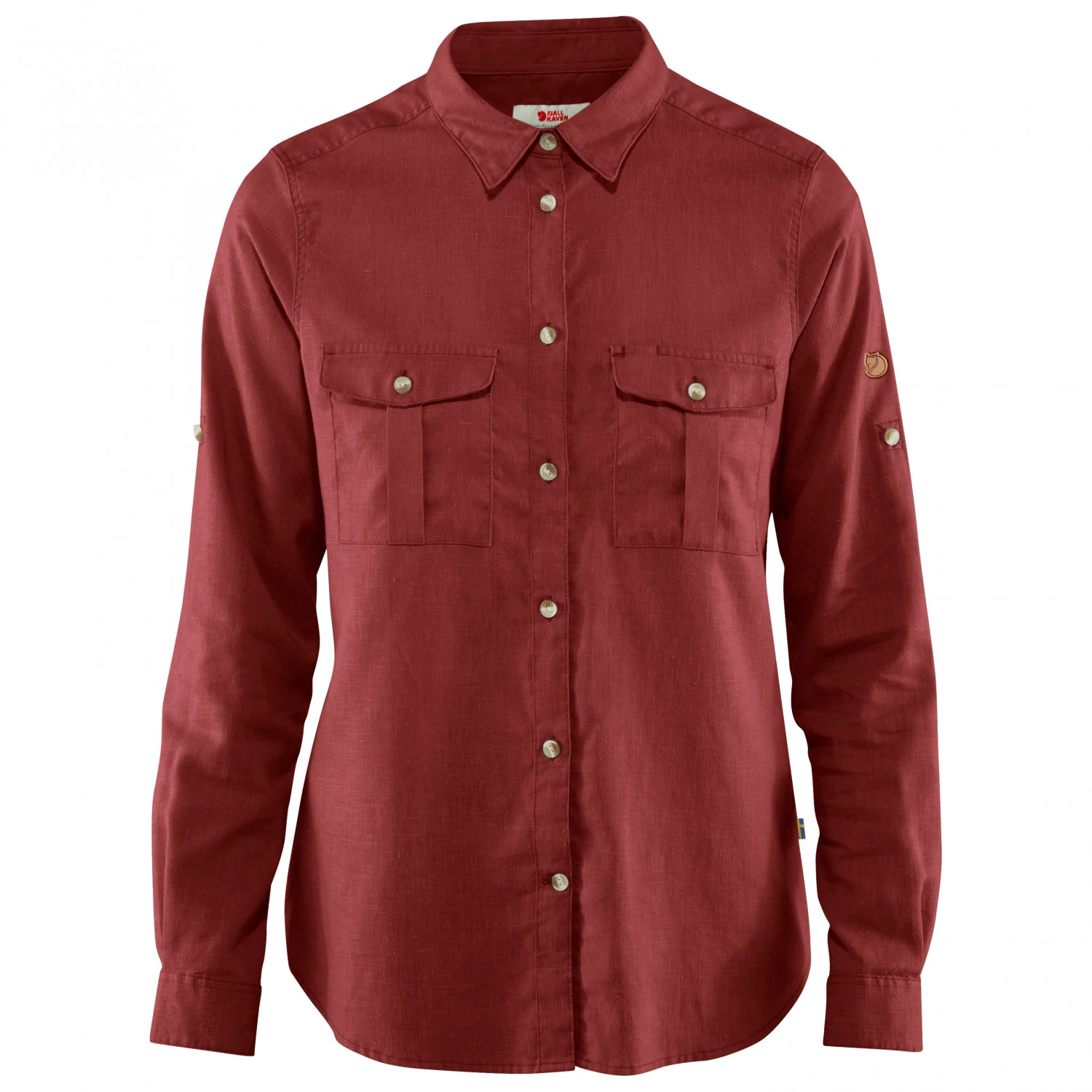 FJÄLLRÄVEN Women's Övik Travel Shirt L/S - Bluse