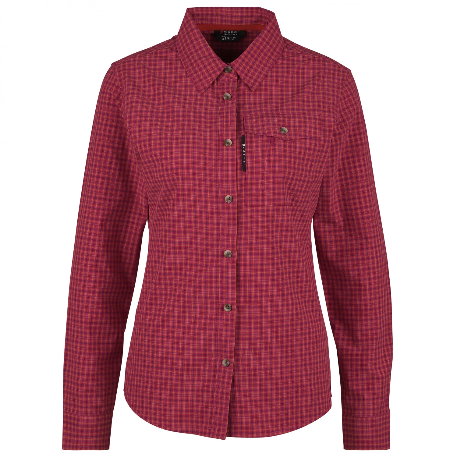 Halti Women's Leiri L/S Check Shirt - Bluse – Bild 3