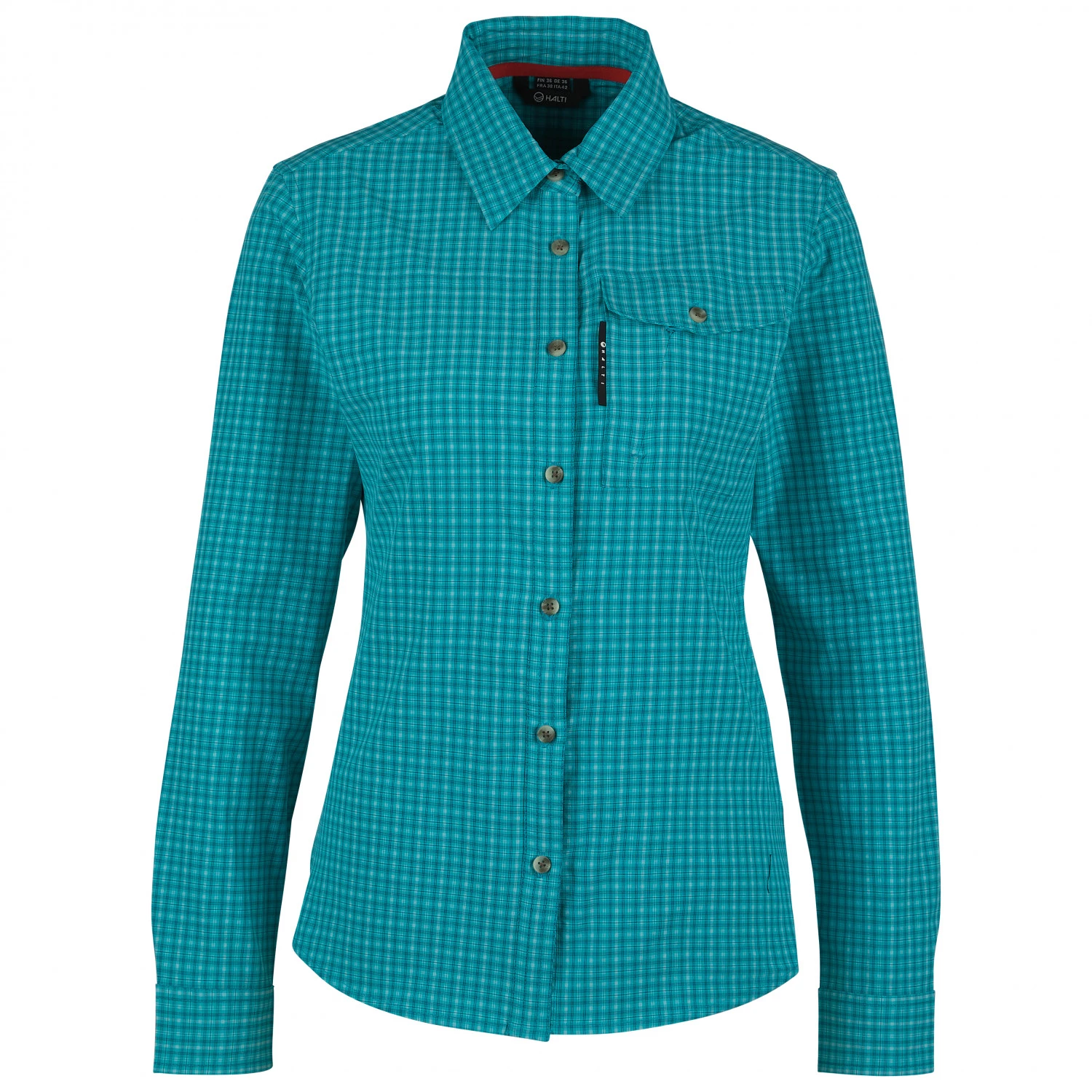 Halti Women's Leiri L/S Check Shirt - Bluse – Bild 4