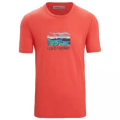 Icebreaker Tech Lite II S/S Tee Trailhead - Merinoshirt