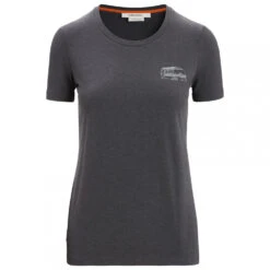 Icebreaker Women's Central Classic S/S Tee Caravan Life - Merinoshirt