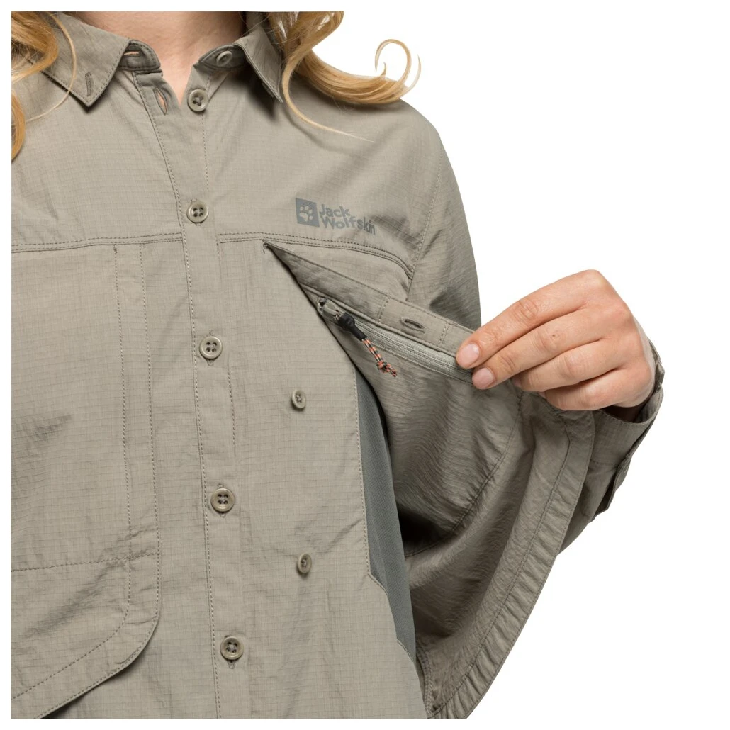 Jack Wolfskin Women's Diskovera L/S Shirt - Bluse – Bild 7
