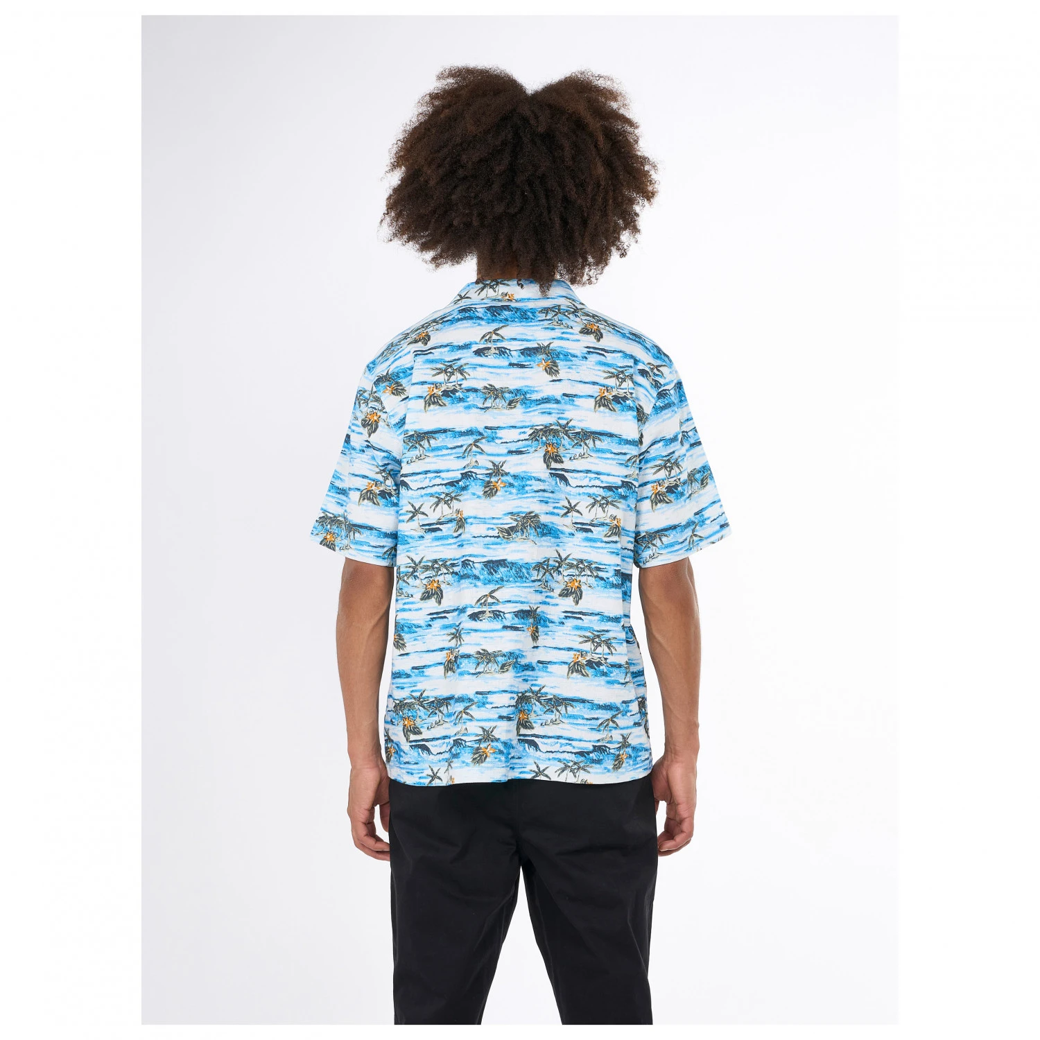KnowledgeCotton Apparel Boxed Fit AOP S/S Light Shirt - Hemd – Bild 4