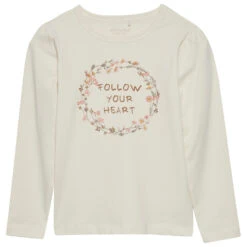 Minymo Girl's T-Shirt L/S - Longsleeve