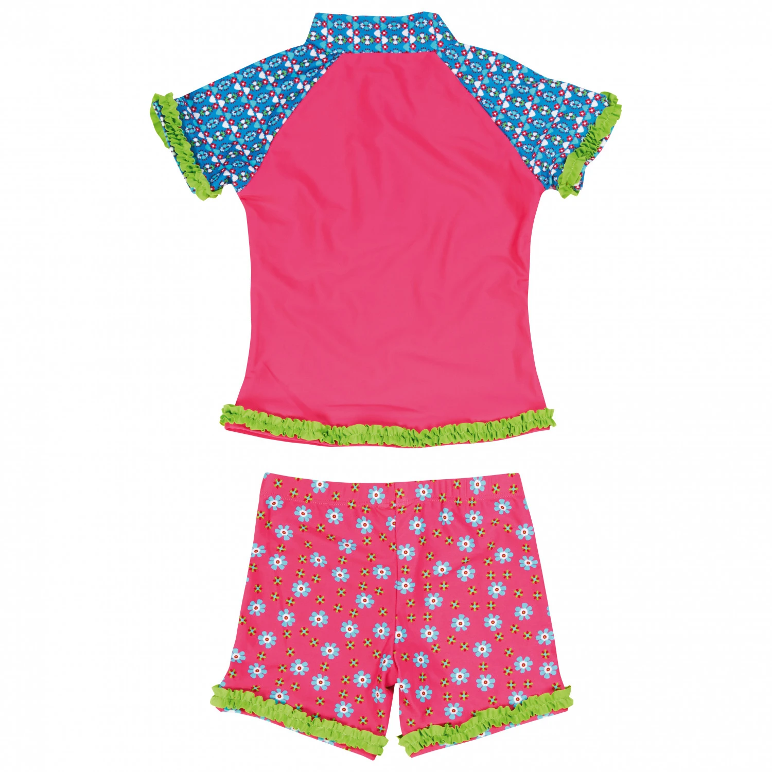 Playshoes Kid's UV-Schutz Bade-Set Blumen - Lycra – Bild 2