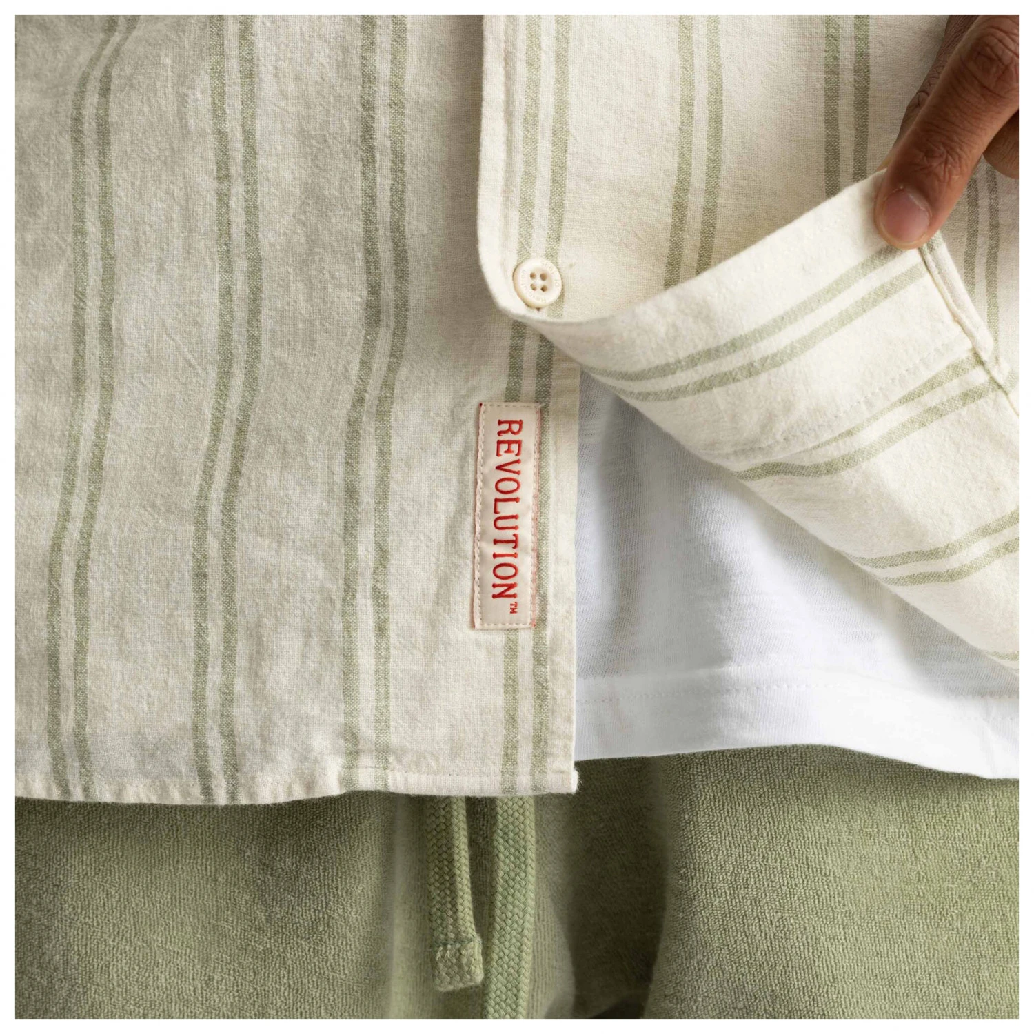 Revolution Short-Sleeved Cuban Shirt - Hemd – Bild 5