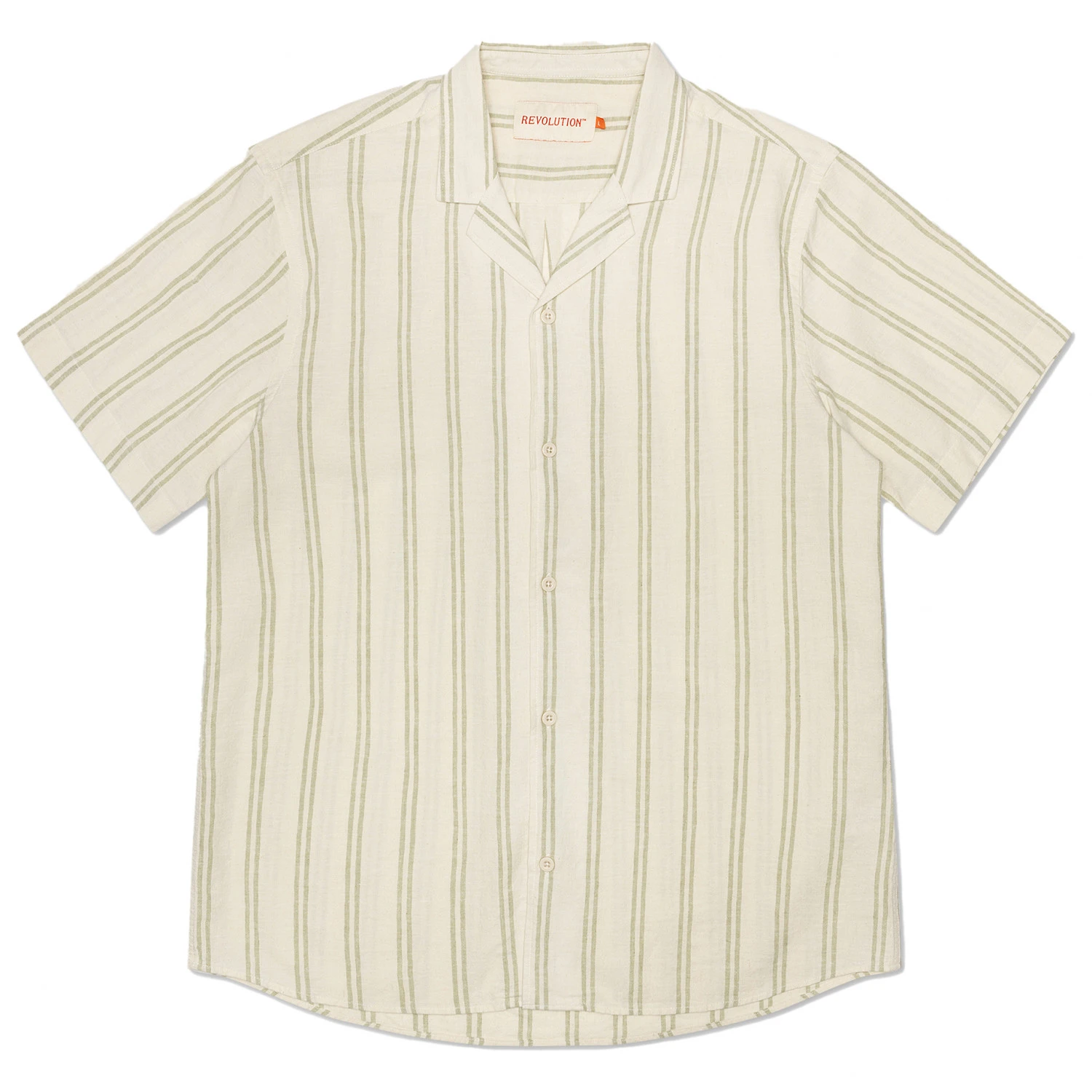 Revolution Short-Sleeved Cuban Shirt - Hemd