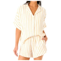 Rip Curl Women's Premium Surf Stripe S/S Shirt - Bluse