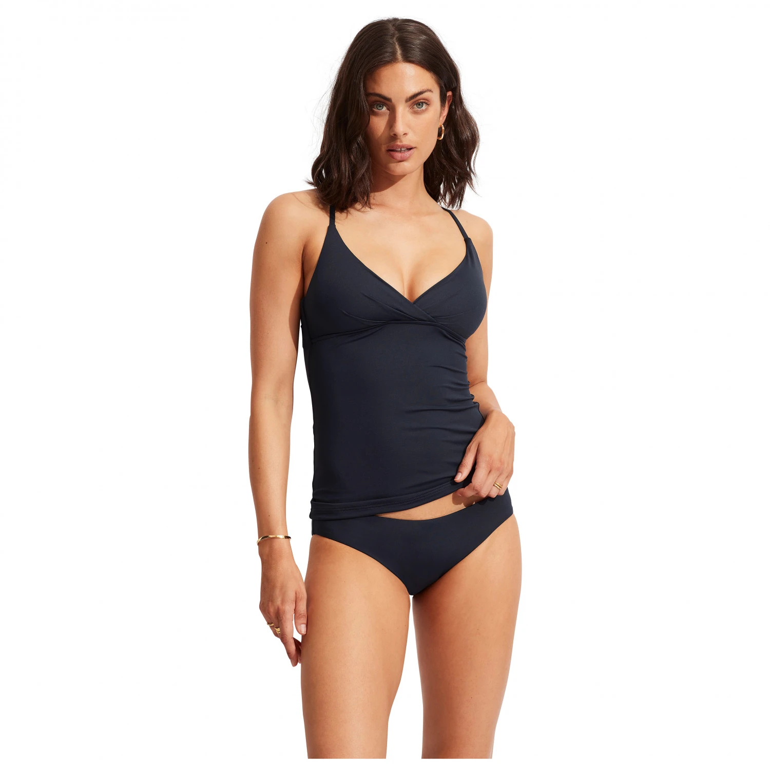 Seafolly Women's Collective Wrap Front Singlet - Tankini – Bild 4