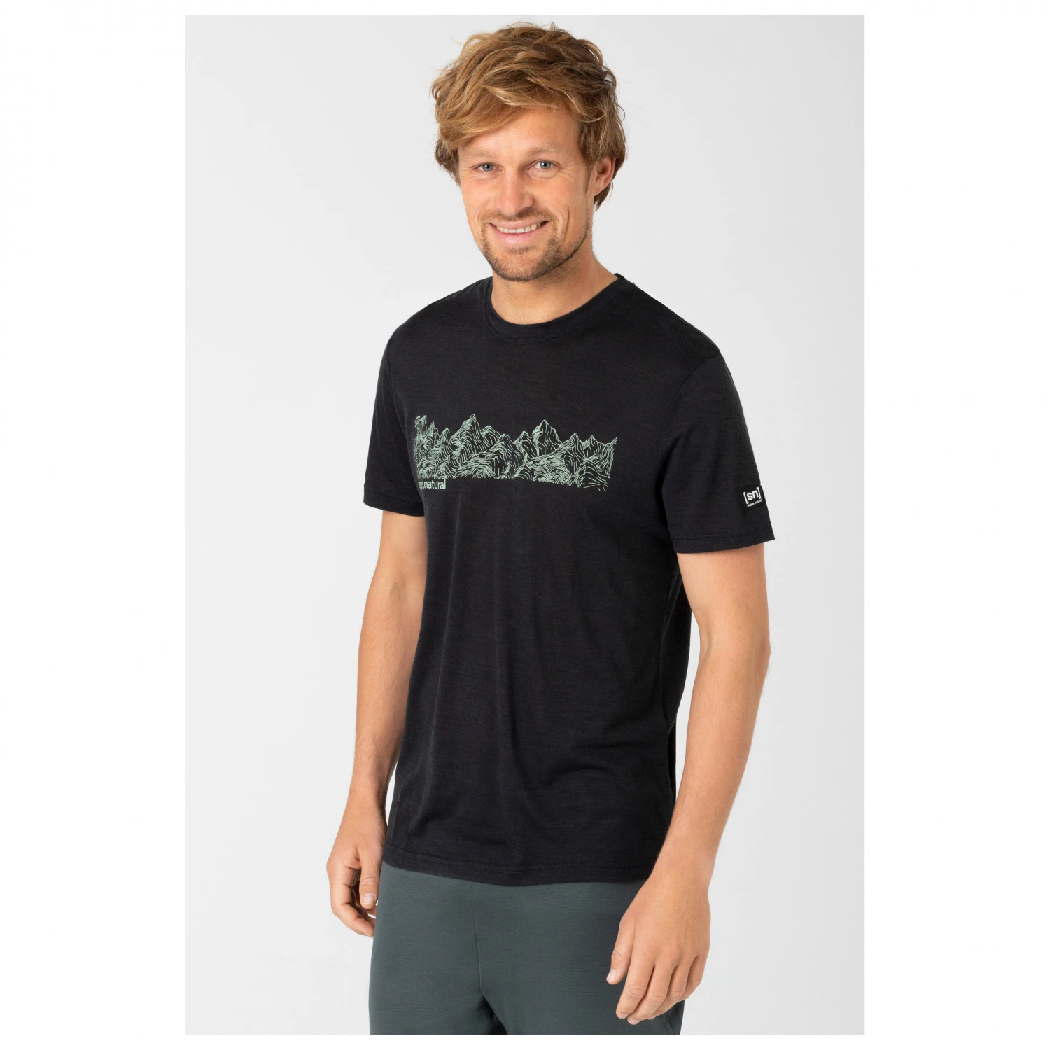 Super.natural Contour Tee - Merinoshirt – Bild 3