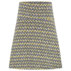 Women's Jersey-Rock A-Linie Print - Rock