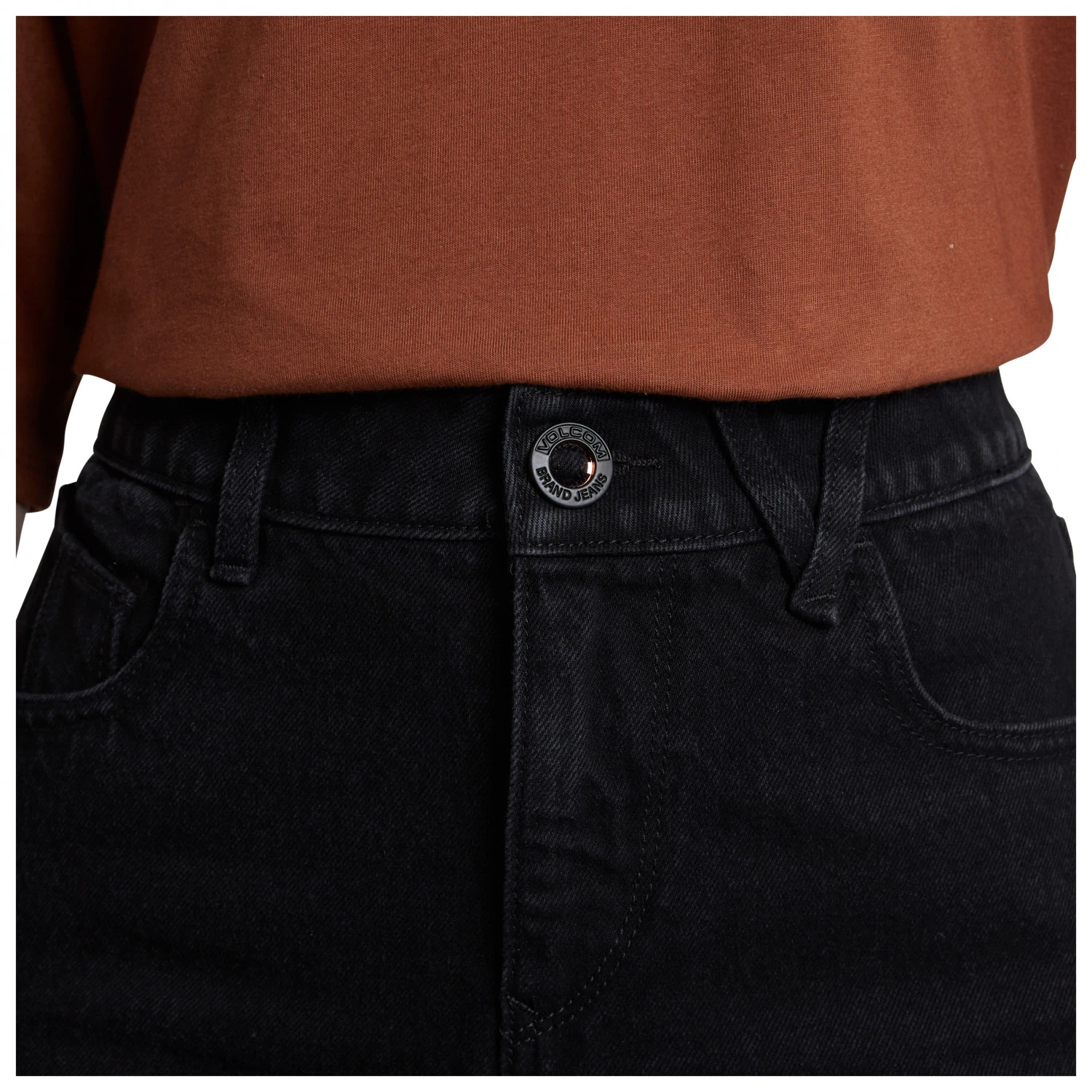 Volcom Women's Weellow Denim Skirt - Rock – Bild 4